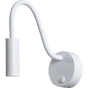 Lampička ZAMBELIS Nástěnné LED světlo 22050 Zambelis bílé s vypínačem