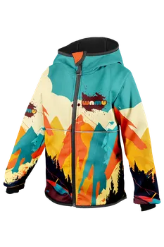 Chlapecká bunda WAMU Softshellová bunda dětská Mountain Bike