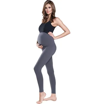 Dámské legíny Dámské legíny Leggins long graphite - ITALIAN FASHION grafitová XL