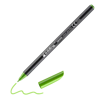 Fix EDDING 1200 na papír, světle zelený