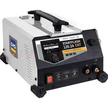 Nabíječka autobaterie Nabíječka/startovací zdroj/stabilizovaný zdroj 6/12/24 V STARTFLASH 120.24 CNT, 120 A, menu v češtině