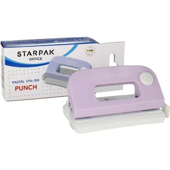 Děrovačka Děrovačka STARPAK STK-310P 10 listů, FIALOVÁ