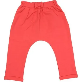 Mamatti Bavlněné tepláčky Bird - korálové, roz. 104, Velikost koj. oblečení 104 (3-4r)