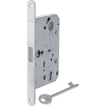 Dveřní kování AGB - POLARIS 2XT magnetický zámek Provedení: PZ (vložkový zámek), Povrch: Stříbrná