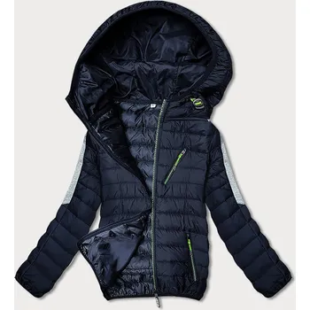 Dámská cargo bunda Zimní bunda s kapucí J.STYLE pro ženy - granátová, odstíny modré S (36) i392_22090-46