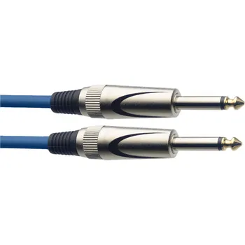 Stagg SGC6DL CBL, kabel JACK/JACK, 6 m, modrý