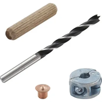 Pilová děrovka Kolíkovací sada Wolfcraft Ø 8mm 28ks