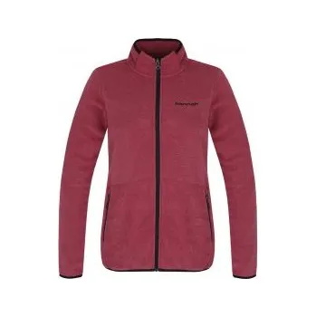 Dámská mikina Hannah SIANA red bud stripe 36; Černá mikina + DÁREK DLE VÝBĚRU!