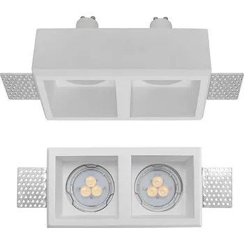 Bodové svítidlo Arelux Vestavné sádrové svítidlo XGESS MINI GSS12SQ do sádrokartonových stropů