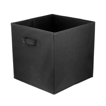 Úložný box DOMINO Úložný box textilní LAVITA černý 31x31x31