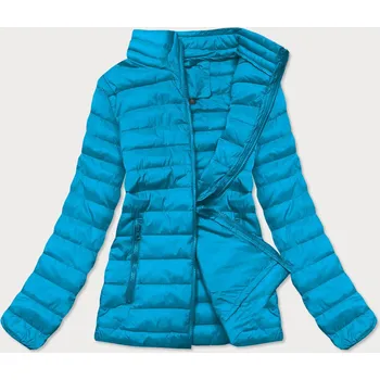 Dámská cargo bunda Světle modrá lehká dámská prošívaná bunda HEI74 J.STYLE, odstíny modré S (36) i392_18823-46