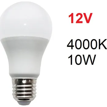 Žárovka ACA Lighting Apostolidis LED žárovka E27 12V DC 10W 4000K denní bílá
