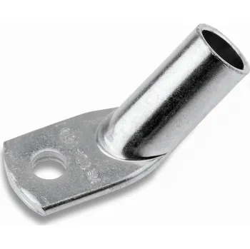 Kabelové oko CIMCO Neizolované trubkové oko 45° Cu 70/12 mm 183040
