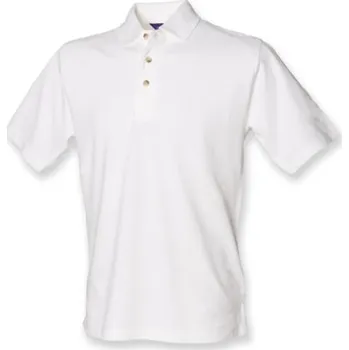 Pánské tričko Henbury Pánské polo triko H100 White M