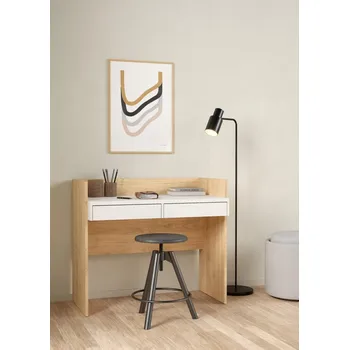 Psací stůl Psací stůl FELIX 493, Jackson hickory/Bílá