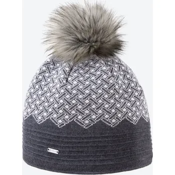 Čepice Pletená čepice Merino KAMA A130 Barva: 111 antracit