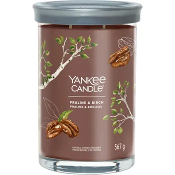 Svíčka Yankee Candle Signature Praline & Birch