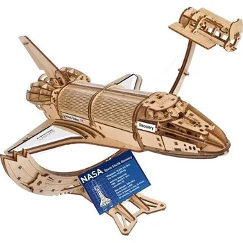 ostatní stavebnice Ugears 3D Dřevěné mechanické puzzle NASA Vesmírný raketoplán