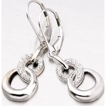 Náušnice Dámské náušnice stříbro 925 zirkon ZS-011/E-OKS