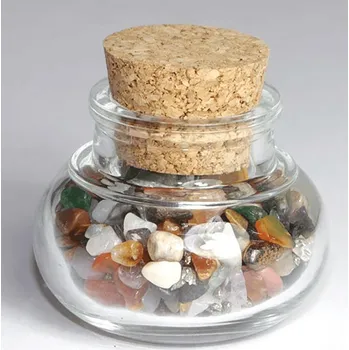 Sběratelství Milujeme Kameny MIX minerálů - kamínky v lahvičce 195124