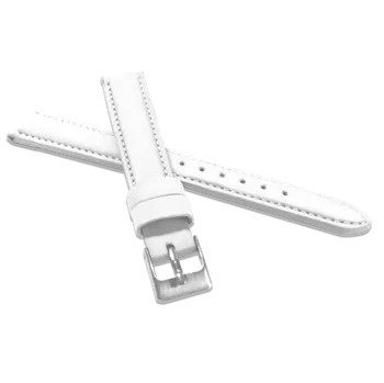 Bílý kožený řemínek Minet Top Gain MSBUW Šířka řemínku: 22mm