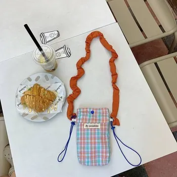 Kabelka Mini kabelka na mobil - Oranžový