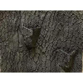 Dekorace do terária Pozadí Akvamex style kůra zelená s kapsami 56 x 45