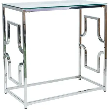 Ložnicová sestava Konsola VERSACE C, transparent/stříbrná