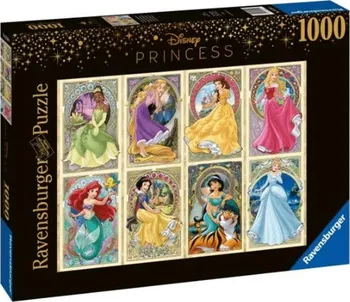 Puzzle Ravensburger Puzzle Disney Secesní princezny 1000 dílků