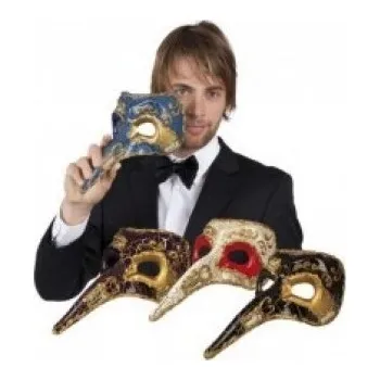 Maska - Benátská s nosem