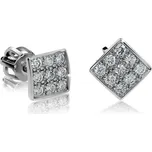 Dámské náušnice bílé zlato 585/1000 přírodní diamant 0.270 ct G/SI DF2096