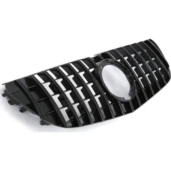 Auto-moto PROTEC Přední maska Mercedes W447 VITO 2019-2023 PANAMERICANA černá lesklá