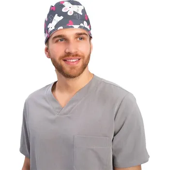 Čepice chirurgická s motivem myšky