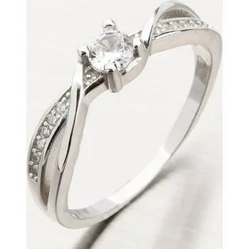 Prsten Dámský prsten stříbro 925 zirkon GST-11310 velikost 59