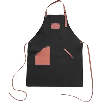 Kuchyňská zástěra Kožená grilovací zástěra Barva: přírodní