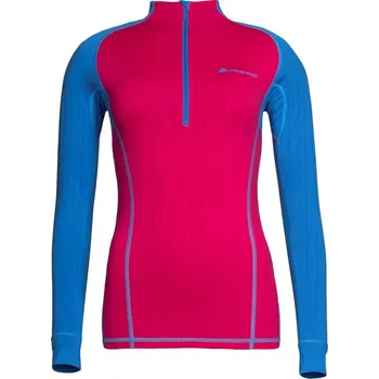 Dámské tričko Dámské prádlo - triko Alpine Pro SIGNORA 2 - modro-červená / M