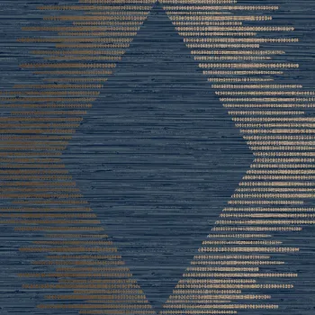 Tapeta Modrá geometrická vliesová tapeta na zeď, 120721, Vavex 2025