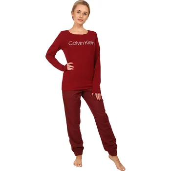 Dámské pyžamo Calvin Klein QS6579E-TX4 červené XS