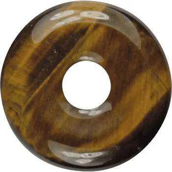 Milujeme Kameny Tygří oko - donut P88 cca 2 cm 15259