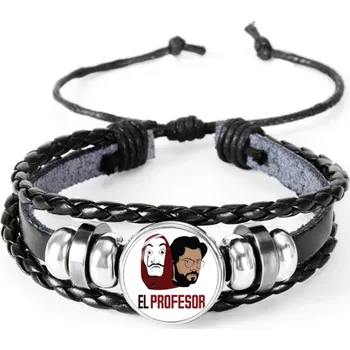 Náramek Náramek Money Heist (La Casa De Papel) - El Profesor (Náramek Papírový dům)