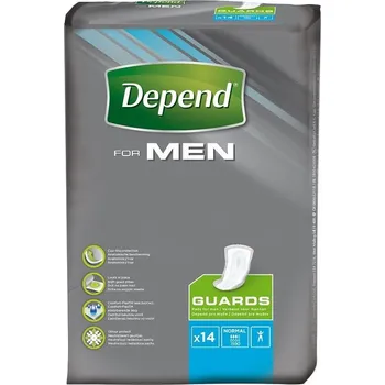 Inkontinenční vložka Depend inkontinenční kapsy pro muže 2 14 ks