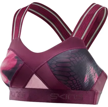 Podprsenka SKINS DNAmic Womens Flux Sports Bra, Exotica (dámská kompresní podprsenka SKINS) L