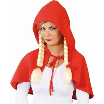 Karnevalový kostým Dámská pelerína - Červená karkulka