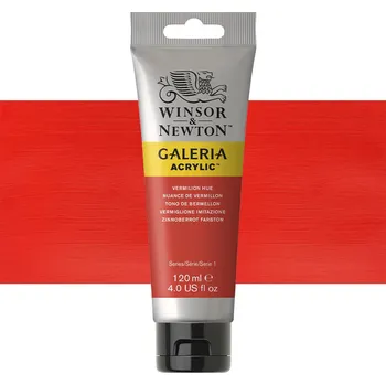 Výtvarná barva Akrylová barva Winsor & Newton 120ml - Vermilion Hue