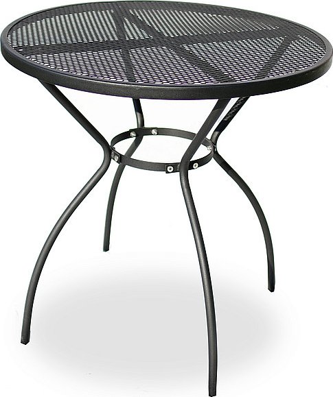 DEOKORK Kovový stůl STEEL (ø70 cm)