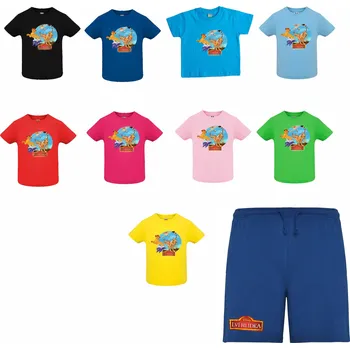 Chlapecké kraťasy Chlapecká letní souprava Lví Hlídka Barva: Žlutá, Velikost: 146/152 - 11/12