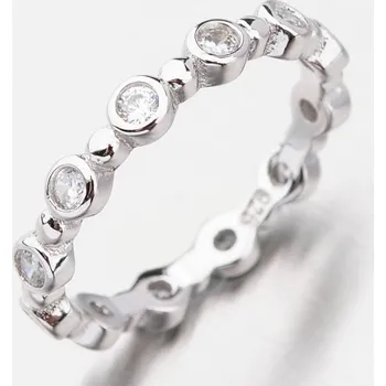 Oblečení a móda Dámský prsten stříbro 925 zirkon GST-11429 velikost 56