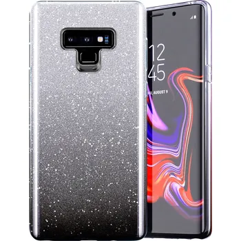 Pouzdro na mobilní telefon Zadní kryt BLING pro SAMSUNG GALAXY S22 Plus Black