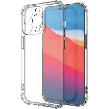 Pouzdro na mobilní telefon Kryt iPhone 14 Pro průhledný Antishock (obal neboli pouzdro na iPhone 14 Pro)