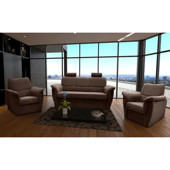 Sedací souprava Sedací souprava Nadia hnědá